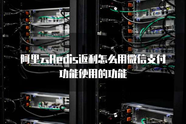 阿里云Redis返利怎么用微信支付功能使用的功能
