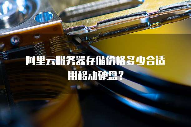 阿里云服务器存储价格多少合适用移动硬盘?