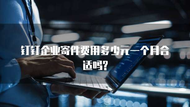 钉钉企业寄件费用多少元一个月合适吗?