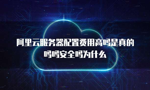 阿里云服务器配置费用高吗是真的吗吗安全吗为什么