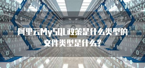 阿里云MySQL政策是什么类型的文件类型是什么？