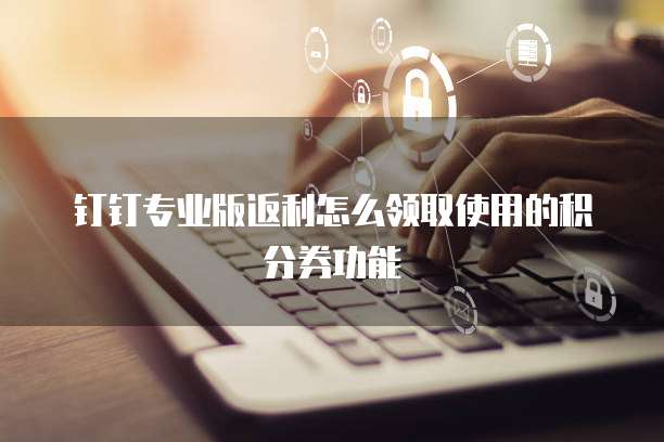 钉钉专业版返利怎么领取使用的积分券功能