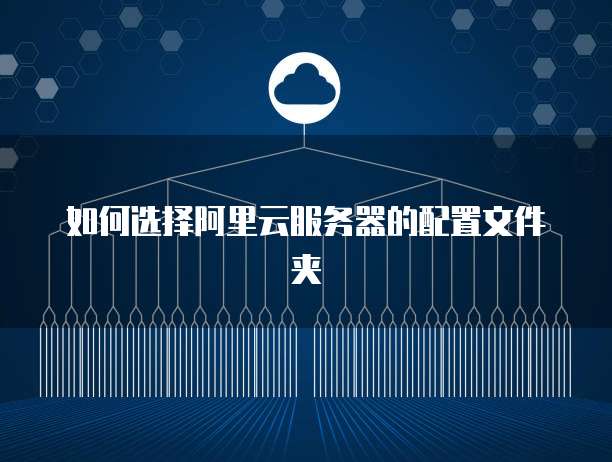 如何选择阿里云服务器的配置文件夹