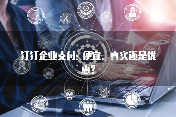 钉钉企业支付: 便宜、真实还是优惠?