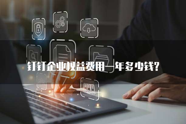 钉钉企业权益费用一年多少钱?
