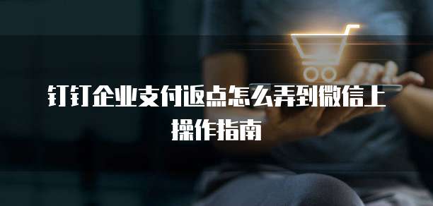 钉钉企业支付返点怎么弄到微信上操作指南