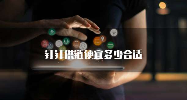 钉钉供链便宜多少合适