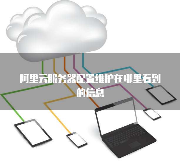 阿里云服务器配置维护在哪里看到的信息