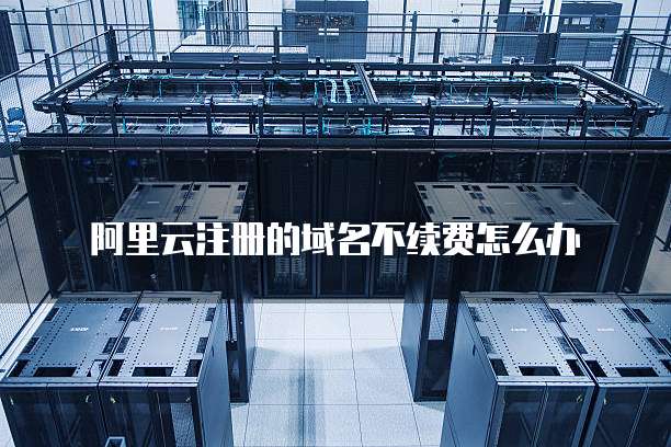 阿里云注册的域名不续费怎么办