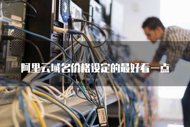阿里云域名价格设定的最好看一点