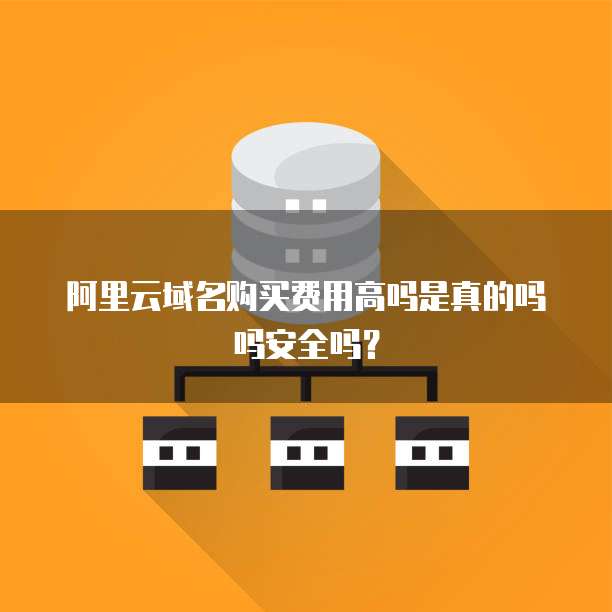 阿里云域名购买费用高吗是真的吗吗安全吗?
