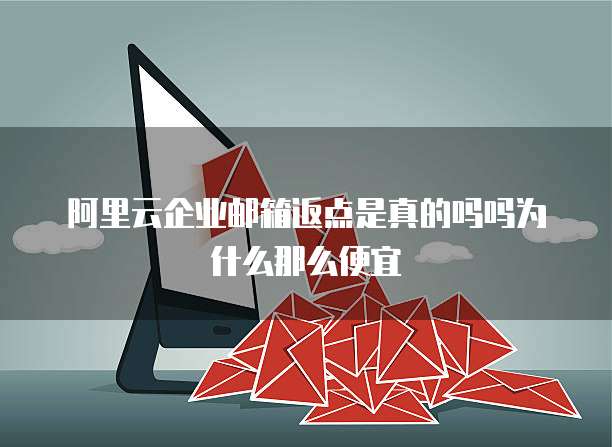 阿里云企业邮箱返点是真的吗吗为什么那么便宜