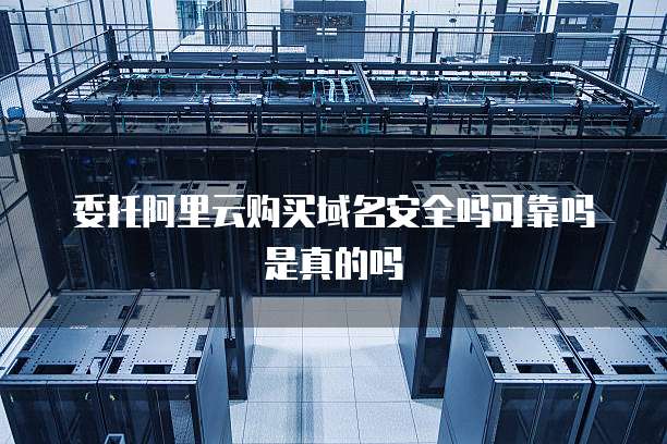 委托阿里云购买域名安全吗可靠吗是真的吗