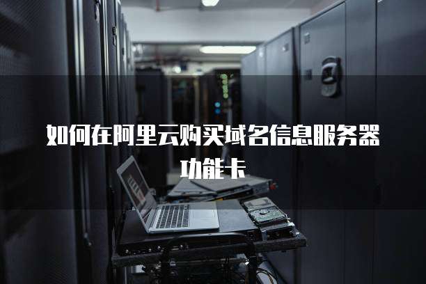 如何在阿里云购买域名信息服务器功能卡