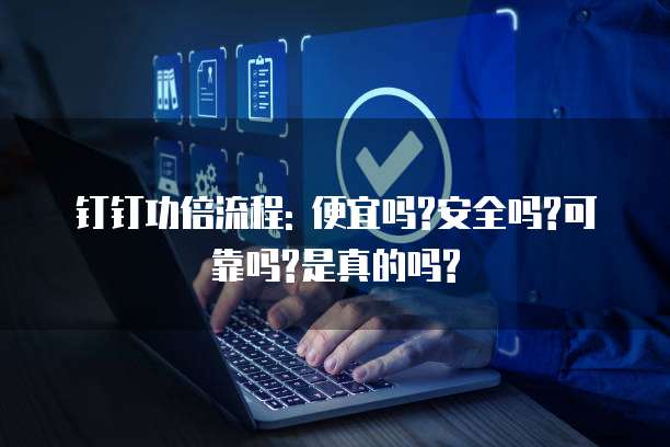 钉钉功倍流程: 便宜吗?安全吗?可靠吗?是真的吗?