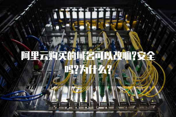 阿里云购买的域名可以改嘛?安全吗?为什么?