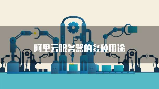 阿里云服务器的多种用途