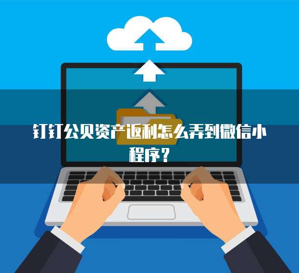 钉钉公贝资产返利怎么弄到微信小程序?
