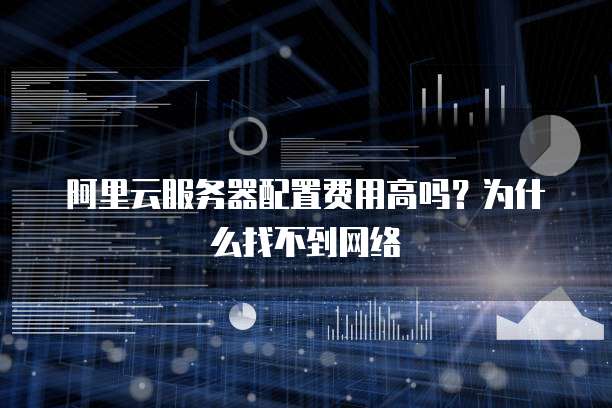 阿里云服务器配置费用高吗?为什么找不到网络