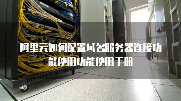 阿里云如何配置域名服务器连接功能使用功能使用手册