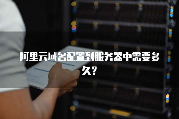 阿里云域名配置到服务器中需要多久?