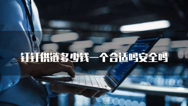 钉钉供链多少钱一个合适吗安全吗
