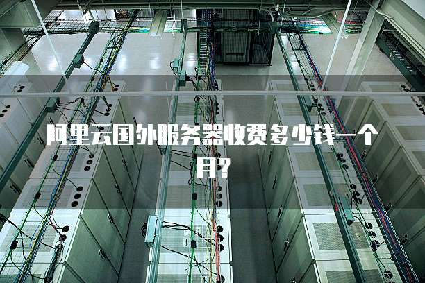 阿里云国外服务器收费多少钱一个月?