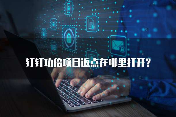 钉钉功倍项目返点在哪里打开?