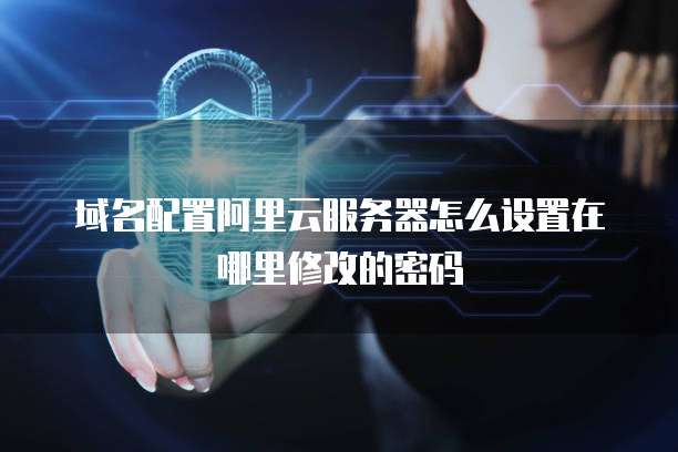 域名配置阿里云服务器怎么设置在哪里修改的密码