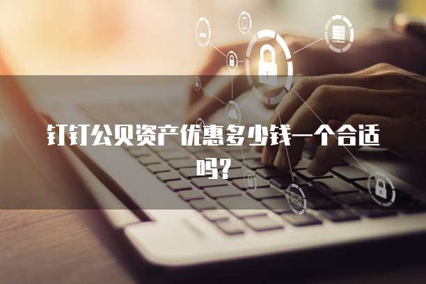 钉钉公贝资产优惠多少钱一个合适吗?