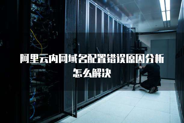 阿里云内网域名配置错误原因分析怎么解决