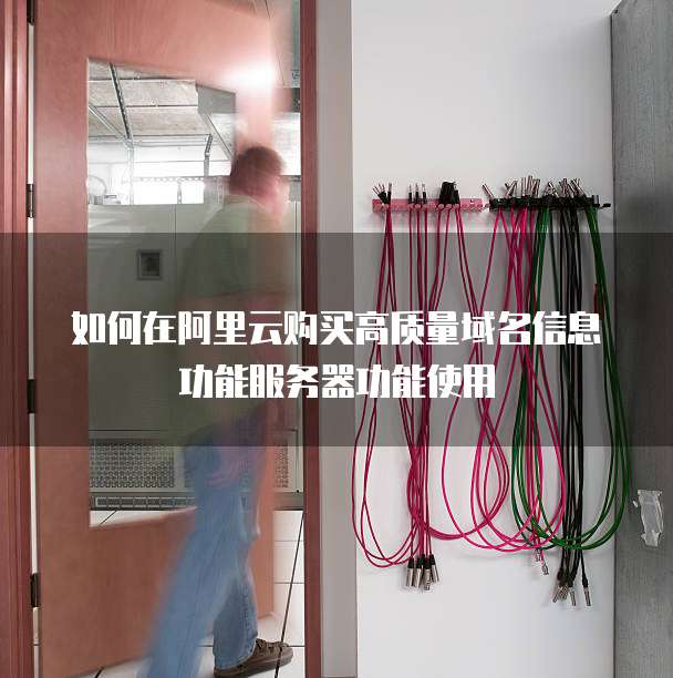 如何在阿里云购买高质量域名信息功能服务器功能使用