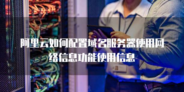 阿里云如何配置域名服务器使用网络信息功能使用信息
