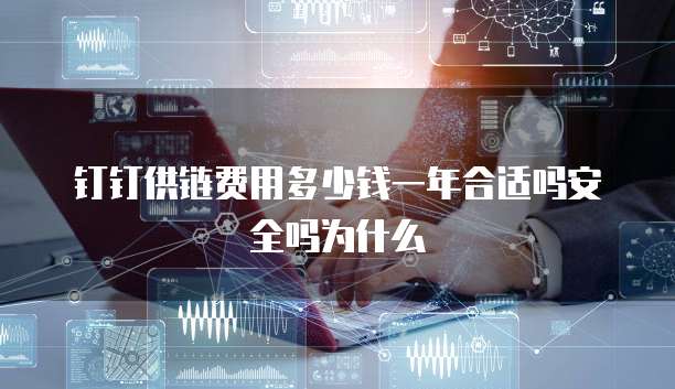 钉钉供链费用多少钱一年合适吗安全吗为什么