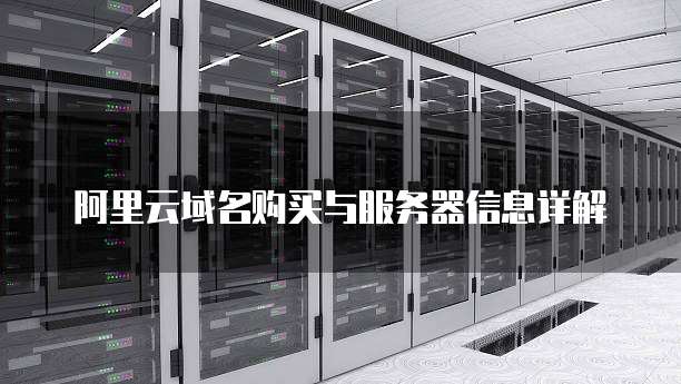 阿里云域名购买与服务器信息详解