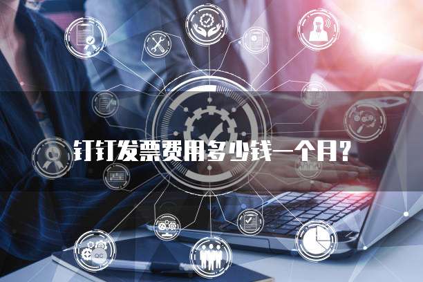 钉钉发票费用多少钱一个月?