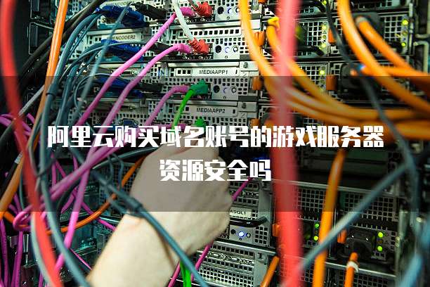 阿里云购买域名账号的游戏服务器资源安全吗