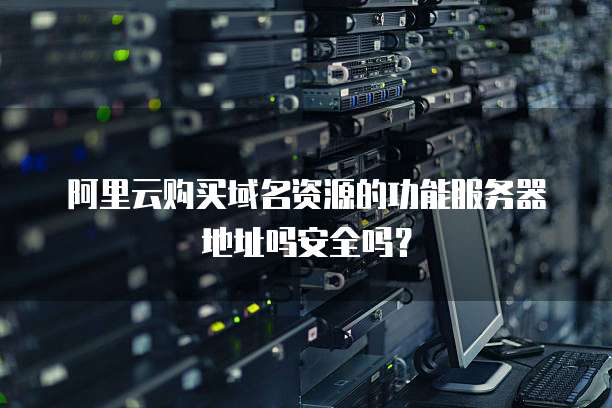 阿里云购买域名资源的功能服务器地址吗安全吗?
