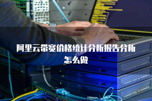 阿里云带宽价格统计分析报告分析怎么做
