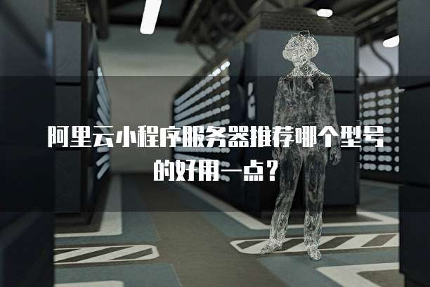 阿里云小程序服务器推荐哪个型号的好用一点?