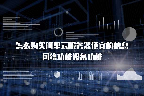怎么购买阿里云服务器便宜的信息网络功能设备功能