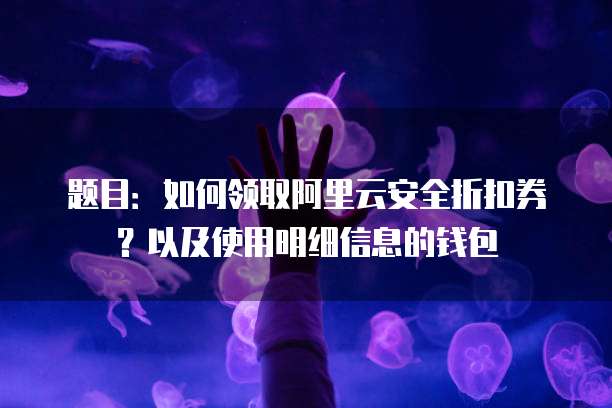 题目:如何领取阿里云安全折扣券?以及使用明细信息的钱包