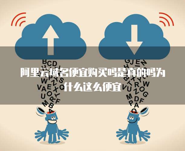阿里云域名便宜购买吗是真的吗为什么这么便宜
