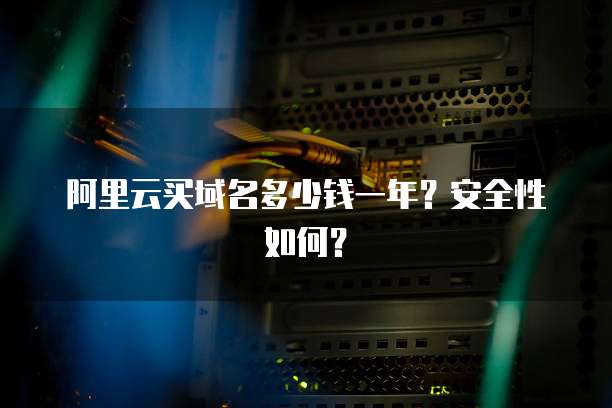阿里云买域名多少钱一年?安全性如何?
