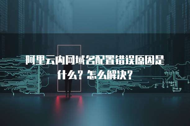 阿里云内网域名配置错误原因是什么?怎么解决?