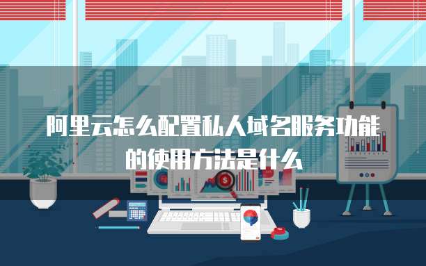 阿里云怎么配置私人域名服务功能的使用方法是什么