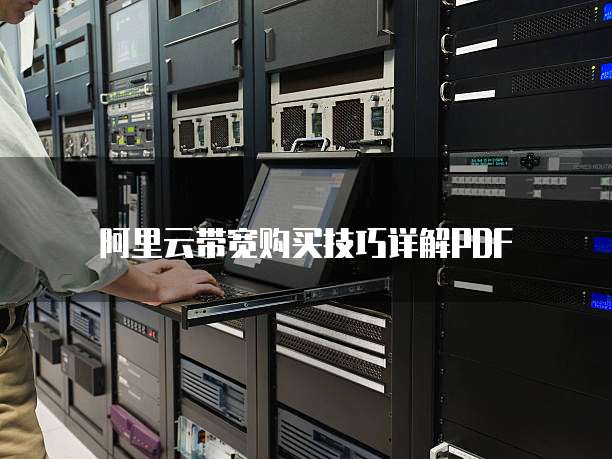 阿里云带宽购买技巧详解PDF