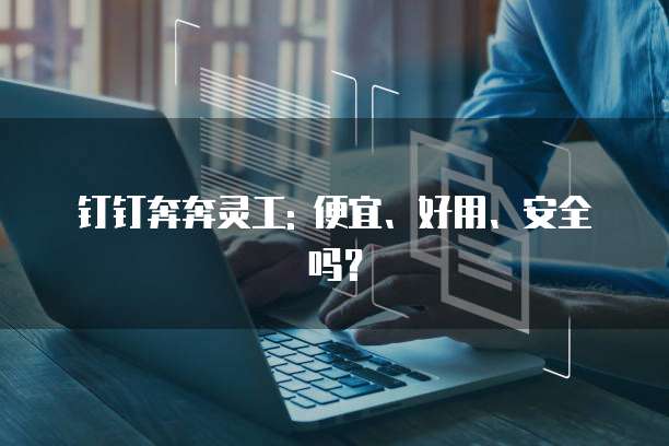 钉钉奔奔灵工: 便宜、好用、安全吗？