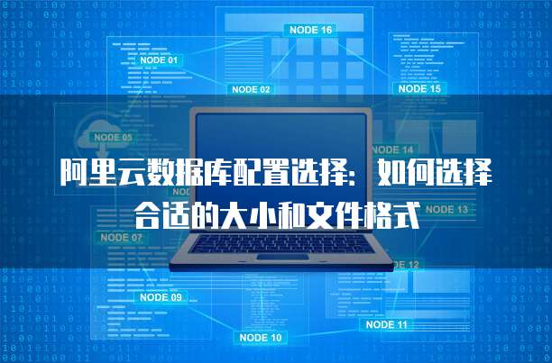 阿里云数据库配置选择:如何选择合适的大小和文件格式