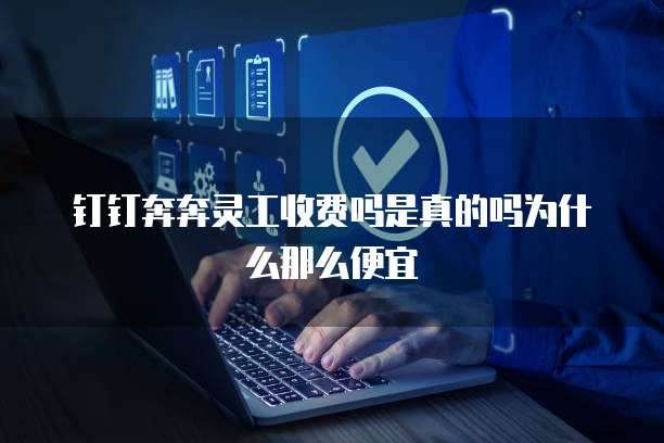 钉钉奔奔灵工收费吗是真的吗为什么那么便宜